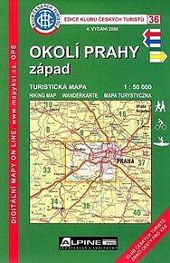 KČT 36 Okolí Prahy západ, 1.  vydání