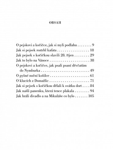 Náhled Povídání o pejskovi a kočičce, 1.  vydání