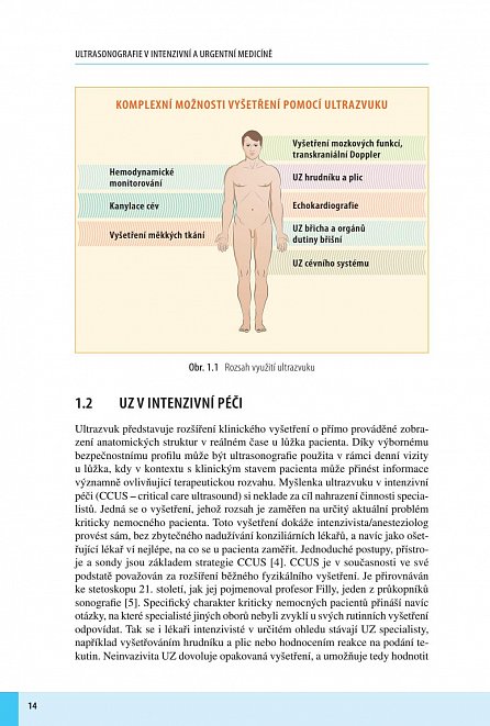 Náhled Ultrasonografie v intenzivní a urgentní medicíně