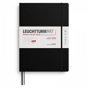 Academic Week Planner 2026 Master (A4+) 18 Months Black
