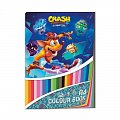 Blok barevných papírů A4 - Crash Bandicoot