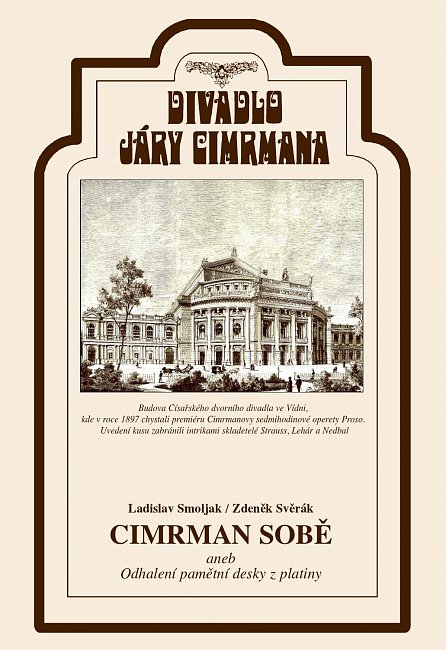 Náhled Divadlo Járy Cimrmana - Cimrman sobě aneb odhalení pamětní desky z platiny - DVD