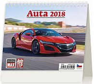 Kalendář stolní 2018 - MiniMax/Auta