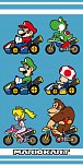 Dětská osuška Super Mario Kart
