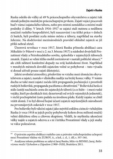 Náhled V ruském zajetí - Organizace zajatých Čechů a Slováků v Rusku (1914-1918)