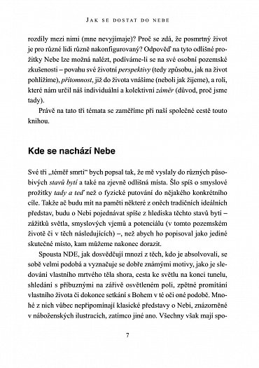 Náhled Jak se dostat do nebe (aniž doopravdy zemřeme)