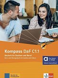 Kompass DaF C1.1 - Hybride Ausgabe - Kurs./Übungsbuch Teil 1+ MP3/Video allango.net + Lizenz (24 Monate)