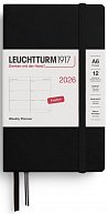 Weekly Planner 2026 Pocket (A6) Black