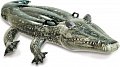 Lehátko Krokodýl nafukovací s úchyty 170x86cm od 3 let