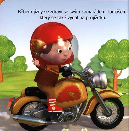 Náhled Malý chlapec - Vaškova motorka