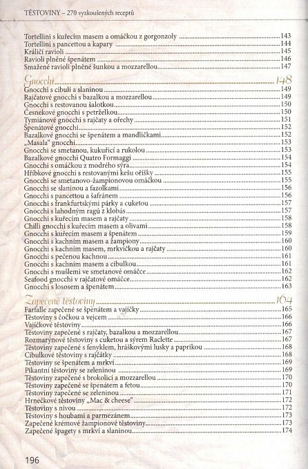 Náhled Těstoviny - 270 vyzkoušených receptů