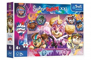 Puzzle Super Shape XXL Tlapková patrola ve velkofilmu 60 dílků