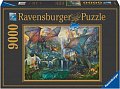 Puzzle Magický les: Draci 9000 dílků