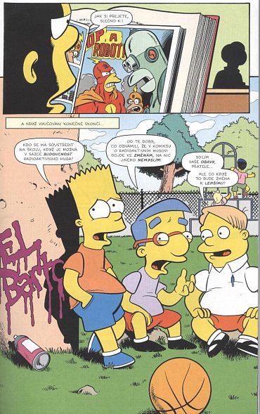 Náhled Simpsonovi - Bart Simpson 8/2017 - Radioaktivní Hugo v akci