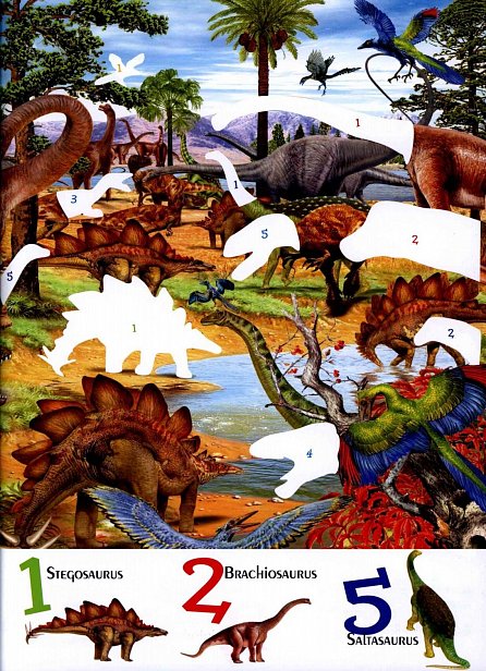 Náhled 1000 dinosaurů k vyhledání, 3.  vydání