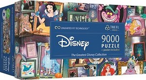 Puzzle UFT Disney V průběhu let 9000 dílků