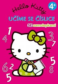 Hello Kitty - Učíme se číslice se samolepkami
