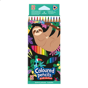 Colorino pastelky trojhranné Wildkid, 12 barev