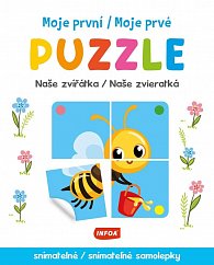 Moje první puzzle - Naše zvířátka / Moje prvé puzzle - Naše zvieratká