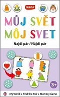 Výuková hra (krabička) Najdi pár - Můj svět / Môj svet