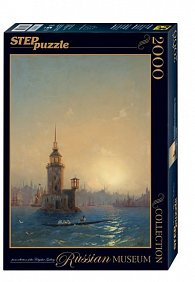 Puzzle 2000 Ajvazovskij Leandrová věž v Konstantinopolu (ze sbírek ruských muzeí)