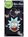 Klíčenka gumová Rick and Morty/Rick crazy smile
