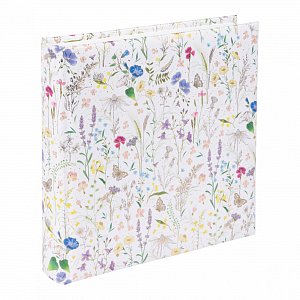 Fotoalbum 25x25 cm Summer Meadow white 24574 GOLDBUCH