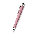 Kuličkové pero Faber-Castell Poly Ball Silver, XB - sv. růžová