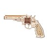 NiXiM Dřevěné 3D puzzle - Revolver mechanický