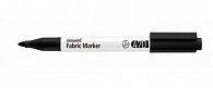 MONAMI 470-01 BLACK FINE 1,3 MM FABRIC MARKER