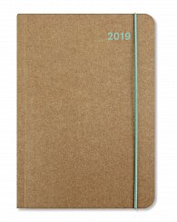 Diář Midi Flexi ColourLine Greenery 2019 (12 x 17 cm)