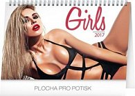 Girls -stolový kalendár 2017