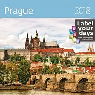 Kalendář nástěnný 2018 - Prague 300x300
