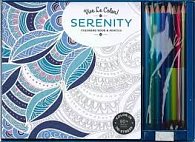 Vive Le Color! Serenity (Coloring Book and Pencils)