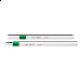 UNI EMOTT liner, 0,4 mm, borovicově zelený