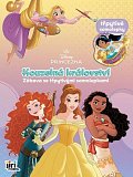 Zábava se třpytivými samolepkami Disney Princezny