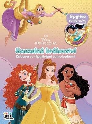 Disney Princezny - Zábava se třpytivými samolepkami