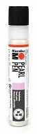 Marabu Pearl Pen Tekuté perly třpytivé - perleťová 25 ml
