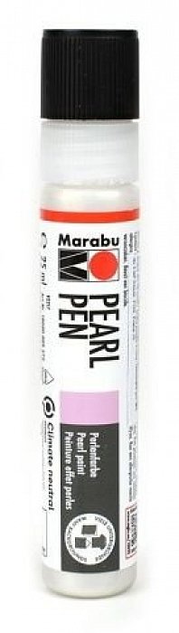 Marabu Pearl Pen Tekuté perly třpytivé - perleťová 25 ml