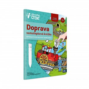 Samolepková knížka Doprava - Kouzelné čtení