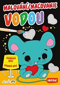 Malování / Maľovanie vodou - Dobrou noc / Dobrú noc