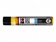 Marabu Dot Pen Tekuté perly matné - žlutá 25 ml