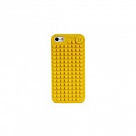 iPhone 5/5s/5c/5SE Pixel Case žlutá