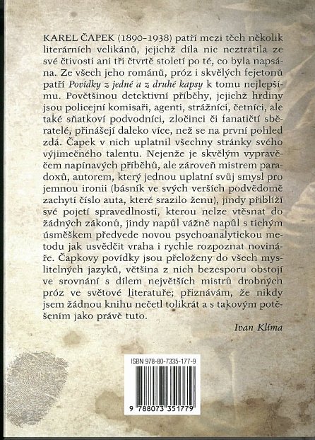 Náhled Povídky z jedné a z druhé kapsy, 1.  vydání