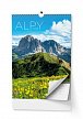 Alpy 2024 - nástěnný kalendář