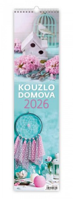 Kalendář nástěnný 2026 - Kouzlo domova