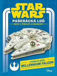 Star Wars - Pašerácká loď - Kniha s modelem a hádankami