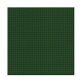 BRIXIES Plus 225.023 Základní podložka na stavění - tmavě zelená 25,5 x 25,5 cm