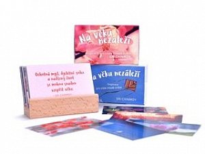 Na věku nezáleží / Inspirace pro stále mladé srdce - karty s dřevěným stojánkem
