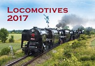 Kalendář nástěnný 2017 - Locomotives